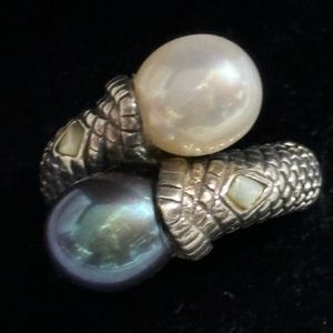 CGI REAL PEARL 925 ring